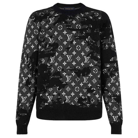 louis vuitton pullover herren grau|Louis Vuitton sweaters.